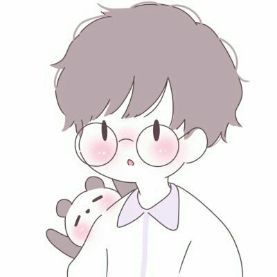 34组可爱动漫情侣头像 一对两张分开高清图