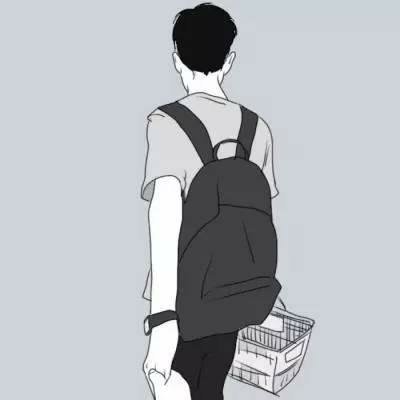 34组简约高清情侣漫画QQ头像 一对两张超好看