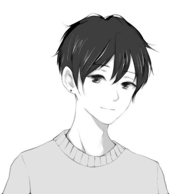 26张高清手绘二次元情侣头像 一男一女款可直接下载