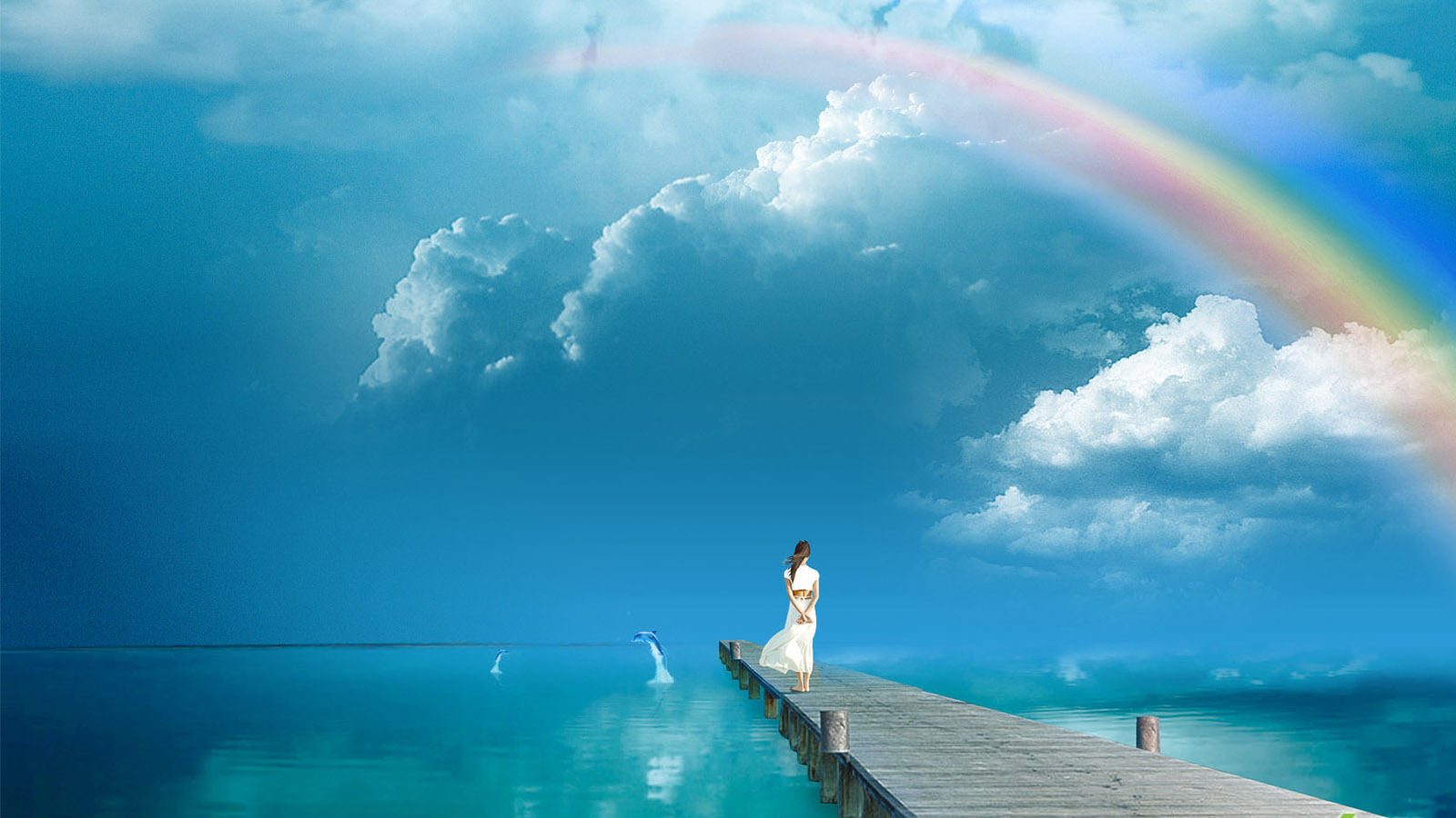 电脑桌面动漫？不，这款彼岸心情风景壁纸超适合当桌面