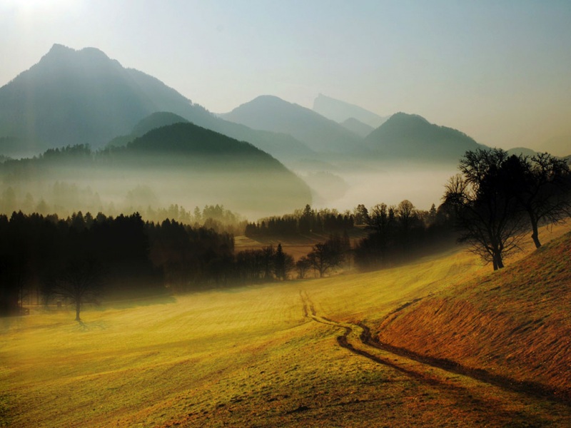自然风景动漫风电脑桌面壁纸分享