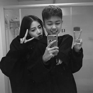 14组高清黑白情侣头像 一对两张超有氛围感