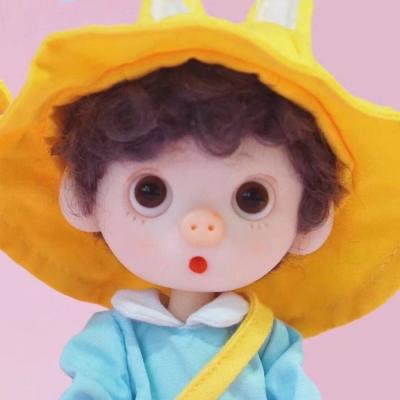 14张可爱玩偶风微信情侣头像 高清又流行