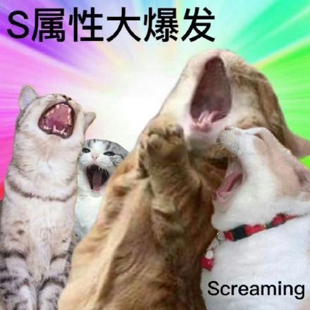 最近超火的S属性大爆发表情包，斗图用它稳赢