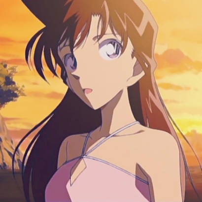 抖音超火！柯南毛利兰情侣头像 12张高清原图合集