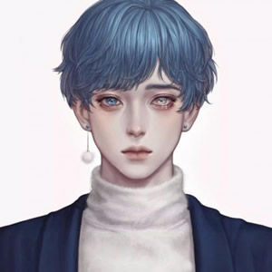 16组超酷动漫情侣头像 一男一女冷酷风高清合集