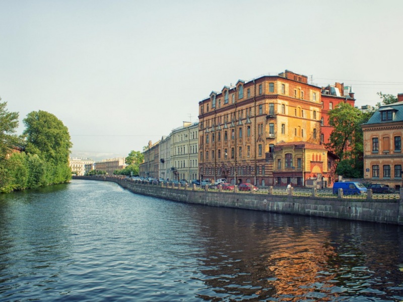 圣彼得堡城市风景电脑桌面壁纸