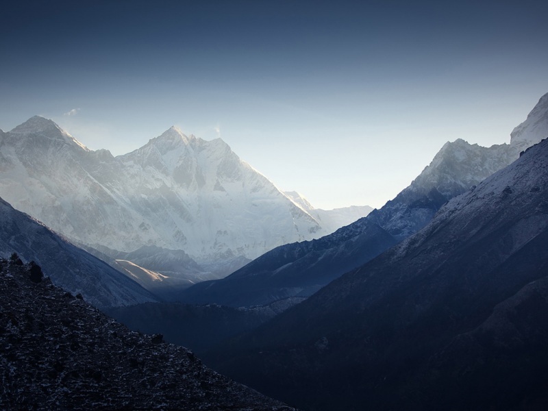 喜马拉雅山脉努子峰洛子峰风景宽屏电脑壁纸上新啦