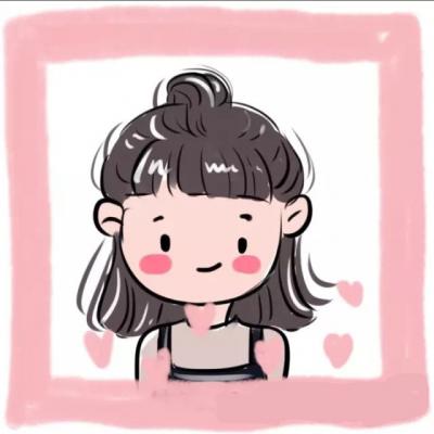 26张简约呆萌款！一男一女卡通动漫情侣头像合集