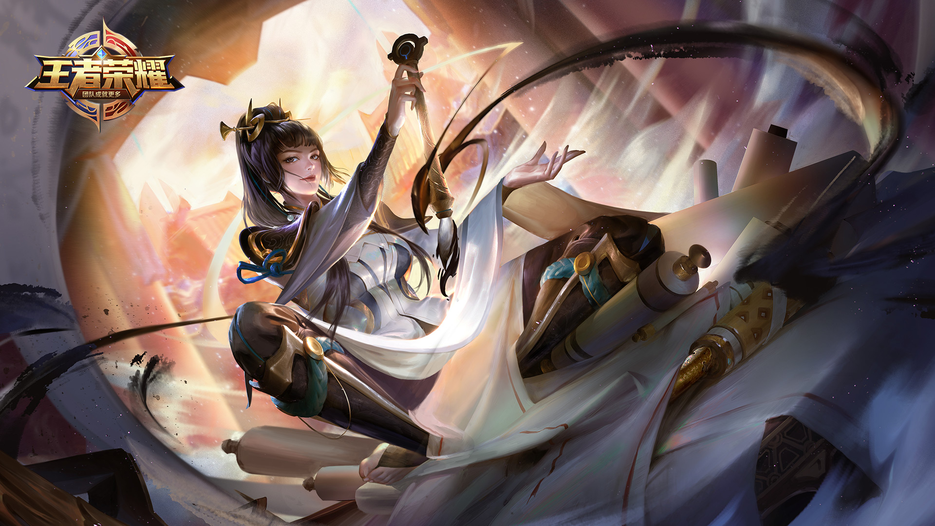 上官婉儿惊鸿之笔！王者荣耀高清壁纸分享