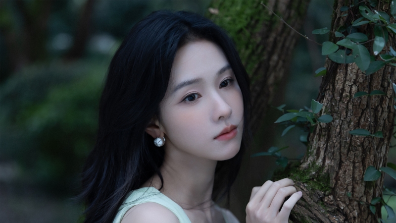 陈都灵带树元素护眼电脑壁纸上新 多款高清尺寸可选