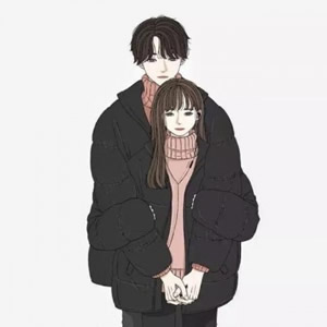 16组超酷动漫情侣头像 一男一女冷酷风高清合集