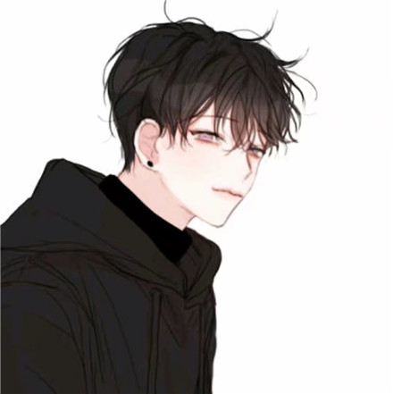 14张高清一男一女情侣卡通头像 好看的情头素材合集