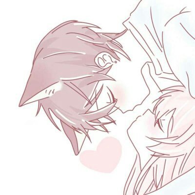 微信情侣头像头像简约风动漫情头分享 简约款还带着满满暖意