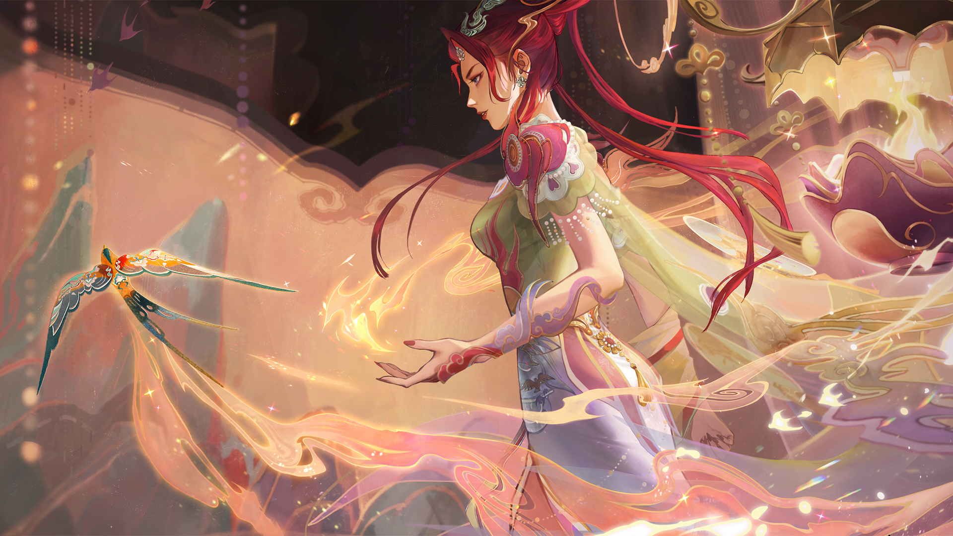 王者荣耀芈月皮影戏新皮肤高清壁纸来了 无水印多尺寸可选