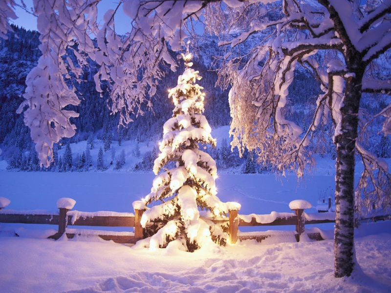 冬日雪景高清壁纸合集