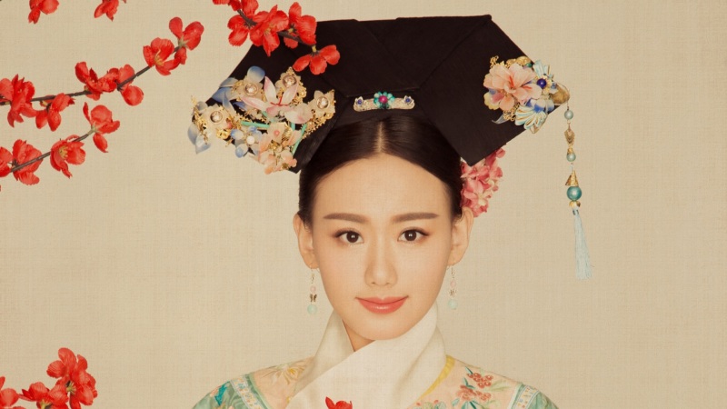 李嘉雯古装造型电脑壁纸 高清美女桌面图来了