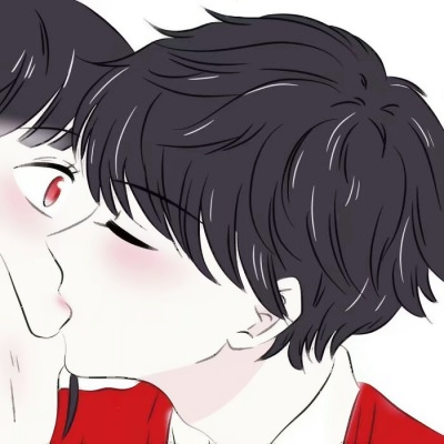 30组超暖二次元漫画情侣头像 一左一右高清图