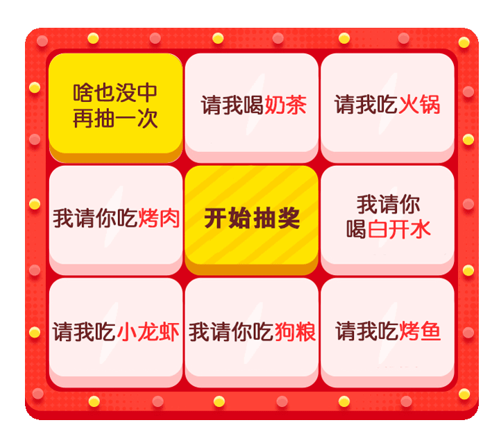 情侣互动必备！这套抽奖套路表情包太会了