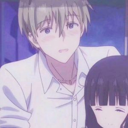 12张超甜拥抱款动漫情侣头像 高清无水印直接用