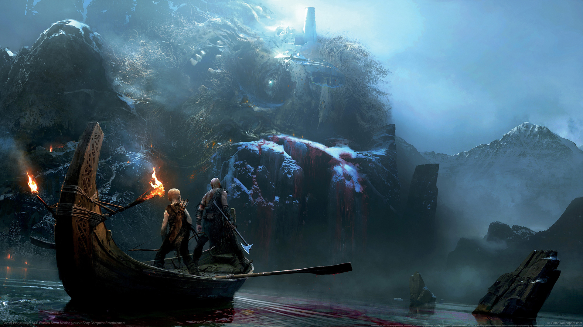 战神游戏原画2K壁纸推荐 高清壁纸免费下载