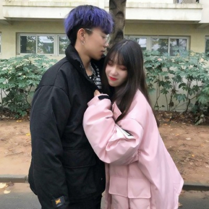 28张高清时尚情侣头像 好看又百搭