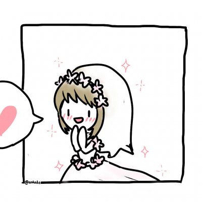 16组超有互动感的白底简笔小人情侣头像 高清手绘款