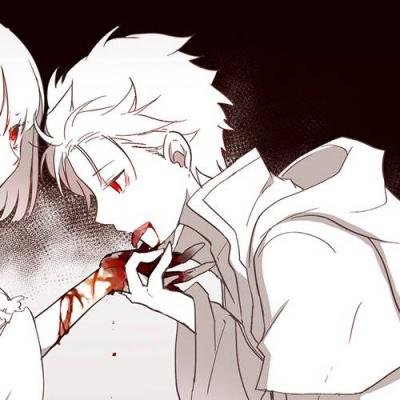 一男一女冷酷动漫情头 36张高清分开版情侣头像