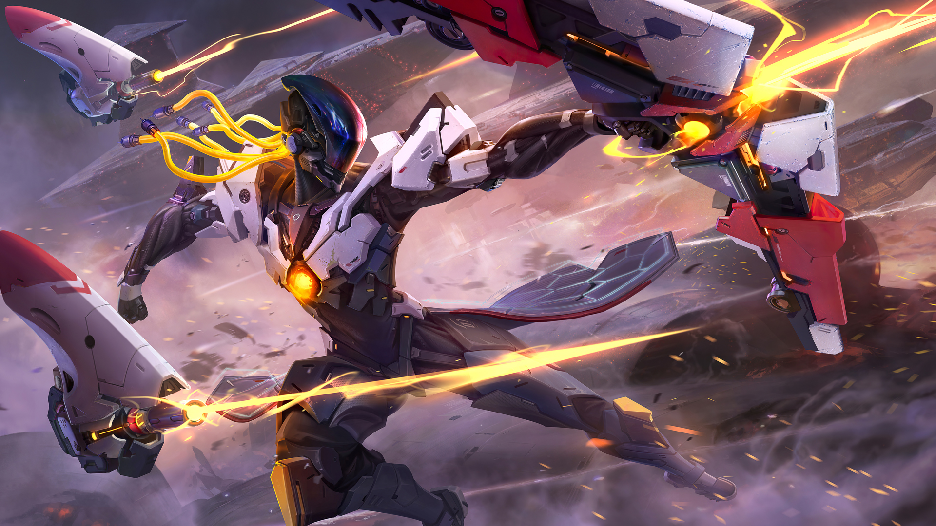 王者荣耀后羿无尽星芒高清游戏壁纸来啦