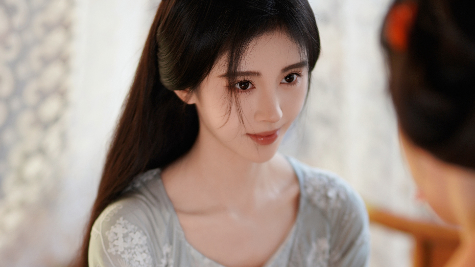 鞠婧祎《花间令》古装造型高清壁纸合集