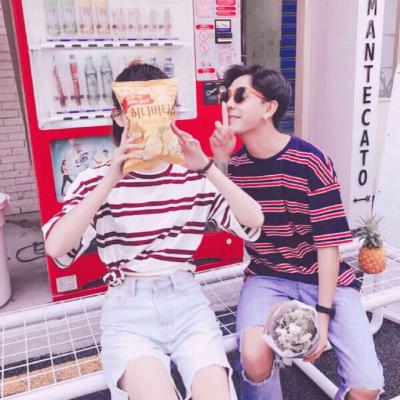 24张潮流好看的情侣微信头像 高清时尚款合集