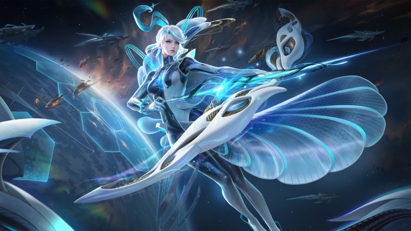 王者荣耀伽罗琥珀纪元皮肤高清壁纸资源上线