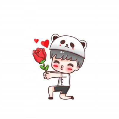 卡通唯美简约情侣头像合集 18张超有爱高清情头