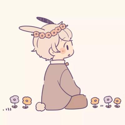 24张高清可爱动漫情侣头像 一男一女配对款