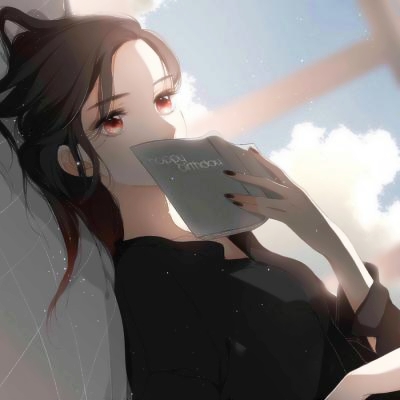 26张高清手绘二次元情侣头像 一男一女款可直接下载