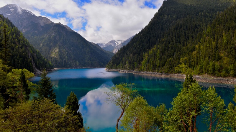 四川九寨沟自然风景区电脑桌面动漫壁纸上新 多款高清尺寸可选