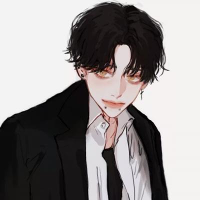 24张高清独一份的动漫情侣头像 一男一女款合集