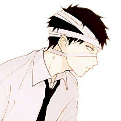 14组高清动漫情侣头像 一男一女分开款