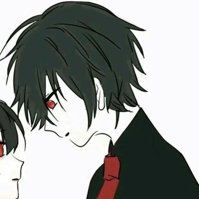 32张高清黑暗冷酷风动漫情侣头像 一对两张安排上了