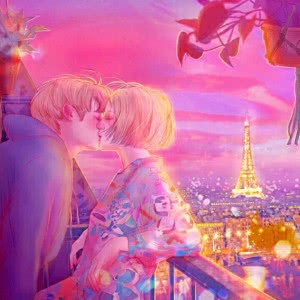 26张高清动漫相拥情头 暖到心坎的男女双人头像合集