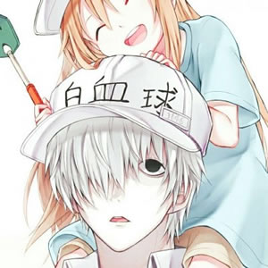 18张高冷款动漫情侣头像 一男一女高清二次元图