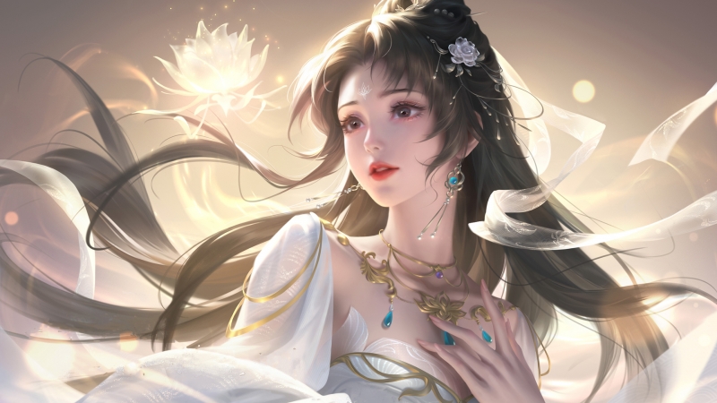 完美世界清漪同人壁纸上新！多款高清尺寸任你挑