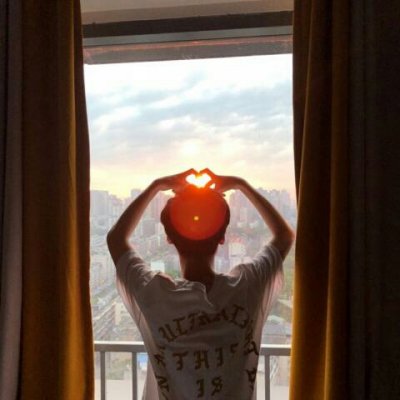 落日夕阳情侣头像来啦！28张高清唯美一对两张任你挑