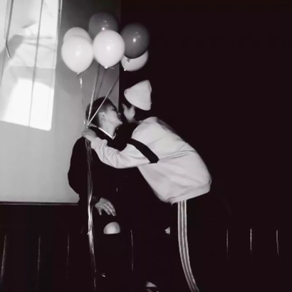 黑白风格情侣头像合集 28张高清酷感黑白情头