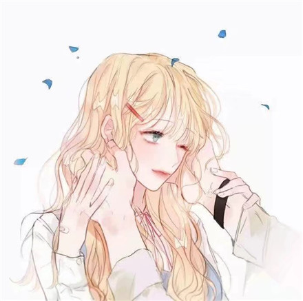 14张高清一男一女情侣卡通头像 好看的情头素材合集