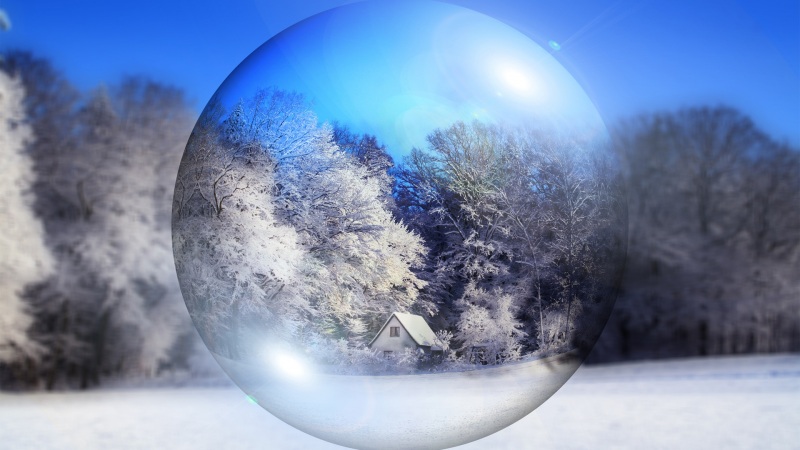 冬日氛围感拉满！雪景雪球电脑桌面动漫壁纸推荐