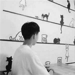 12组一男一女背影情侣QQ头像 适配微信头像用