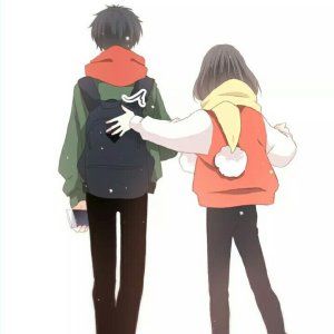 《怦然心动》动漫情头合集 20张高清唯美情侣头像