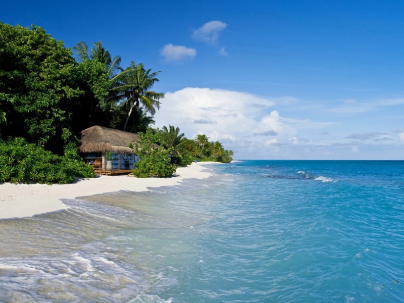 马尔代夫库拉玛蒂海滩 绝美热带海景电脑壁纸合集