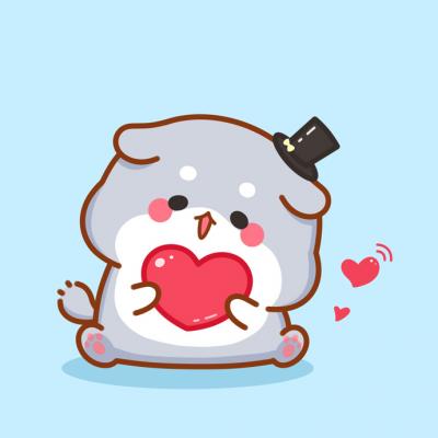超萌卡通情侣头像来啦！26组软乎乎的可爱配对头像
